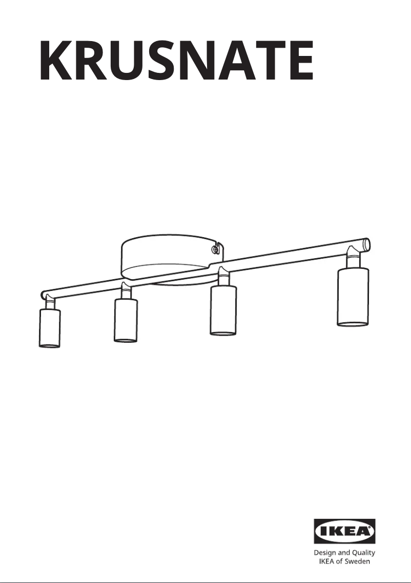 Image de la première page du manuel de l'appareil KRUSNATE 105.641.93