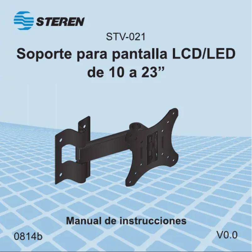 Page 1 de la notice Manuel utilisateur Steren STV-021