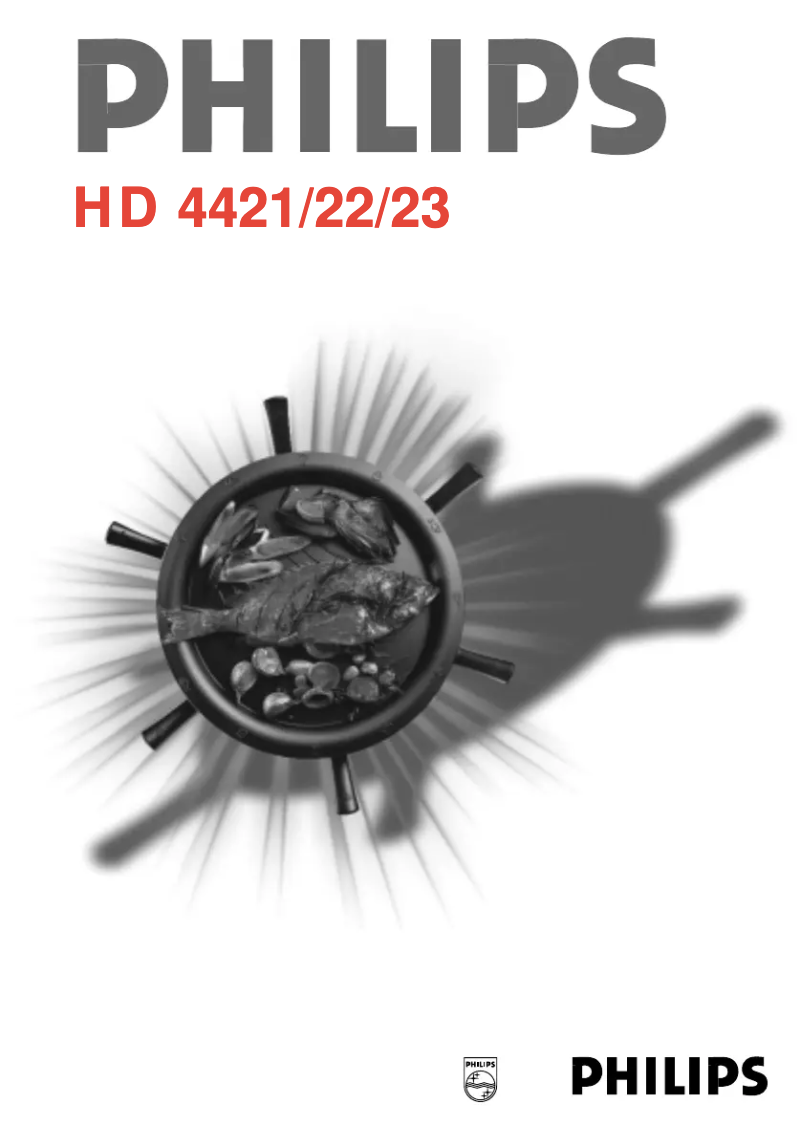 Image de la première page du manuel de l'appareil HD4421