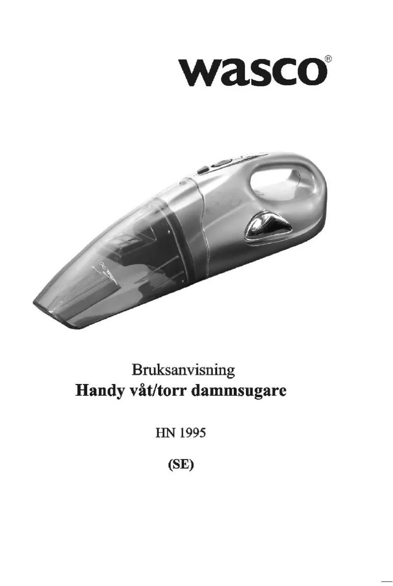 Página 1 del manual Manual de usuario Wasco HN 1995
