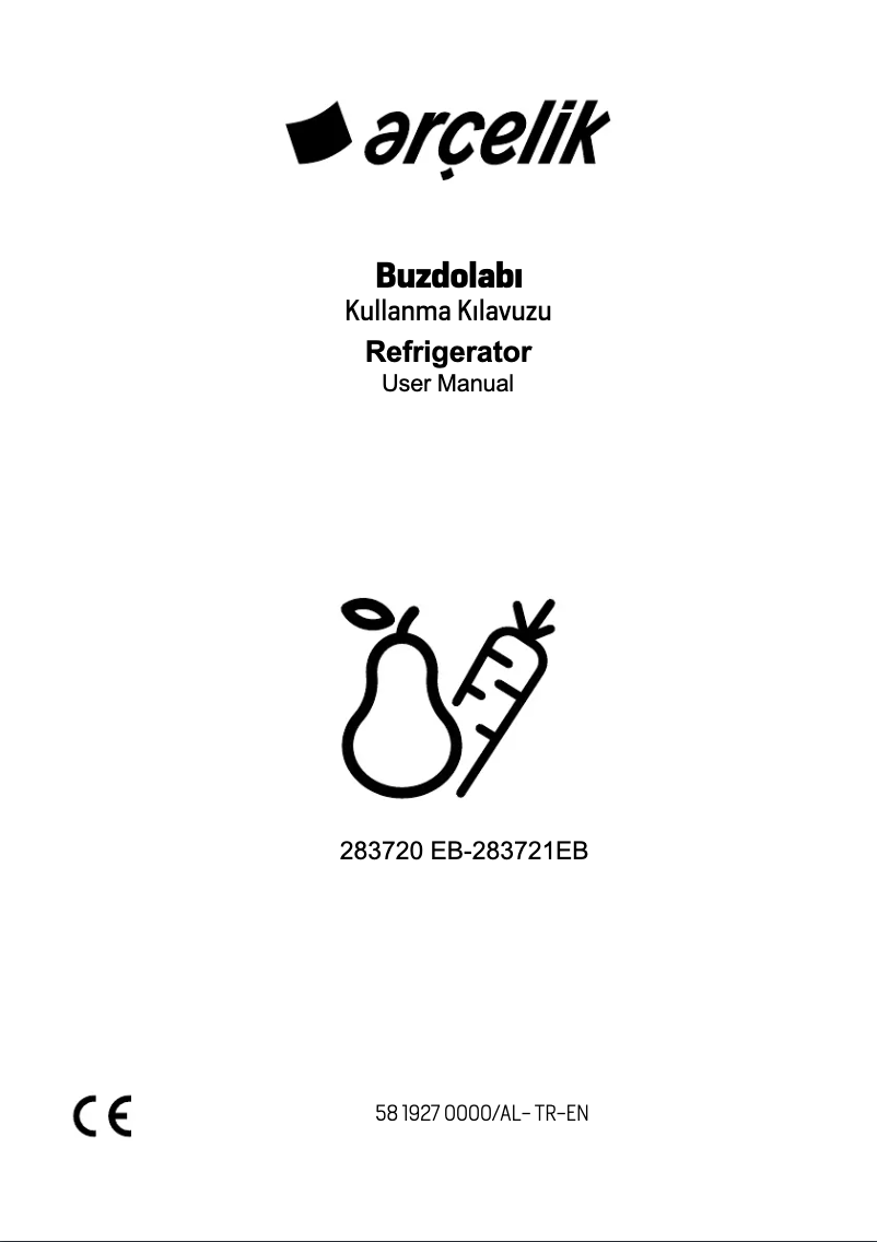 Image de la première page du manuel de l'appareil 283721 EB