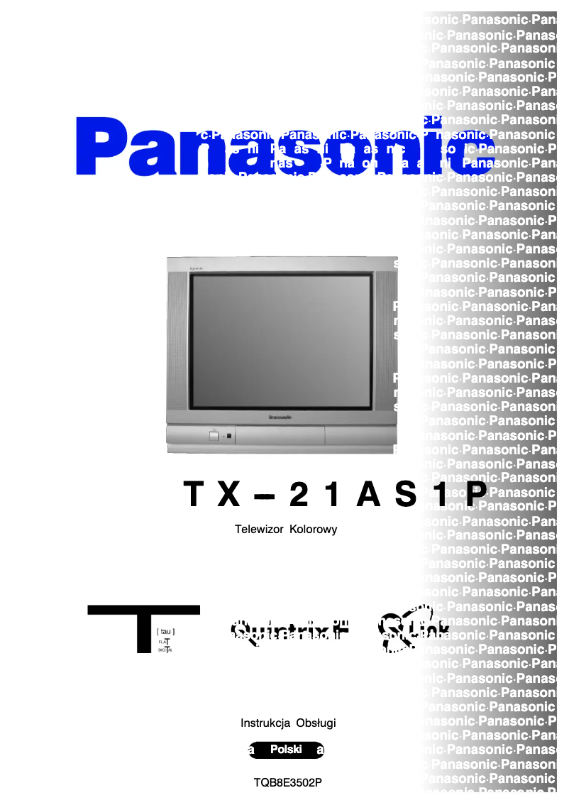 Página 1 del manual Manual de usuario Panasonic TX-21AS1P