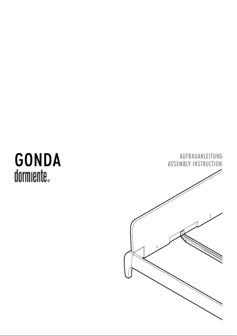 Page n°1 - Manuel utilisateur Dormiente Gonda