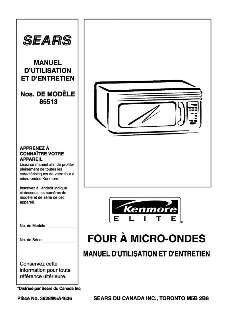Page 1 de la notice Manuel utilisateur LG MQ-1745JTL