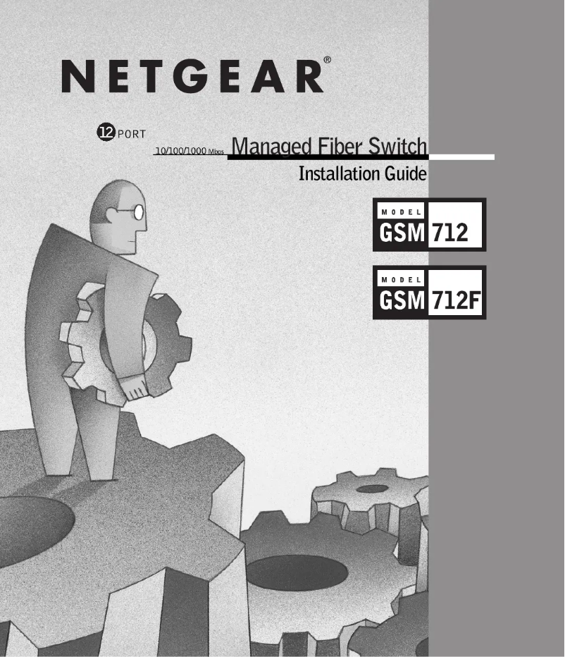 Image de la première page du manuel de l'appareil GSM712F