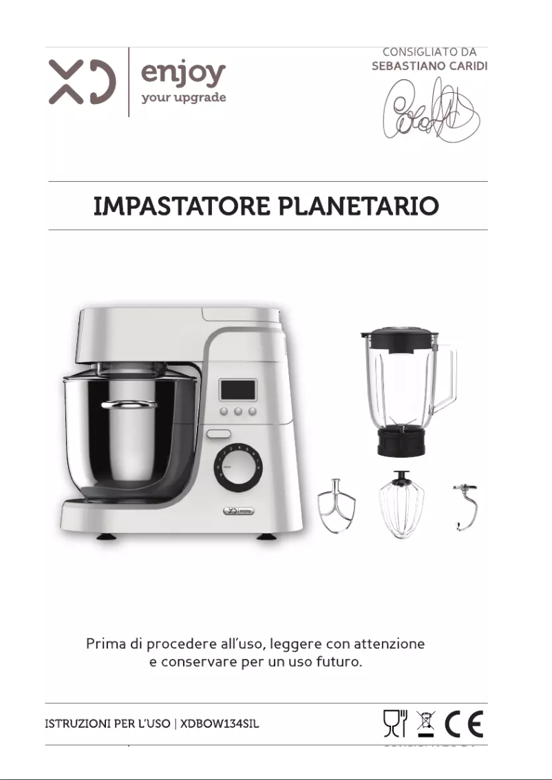 Page 1 de la notice Manuel utilisateur XD BOW134SIL