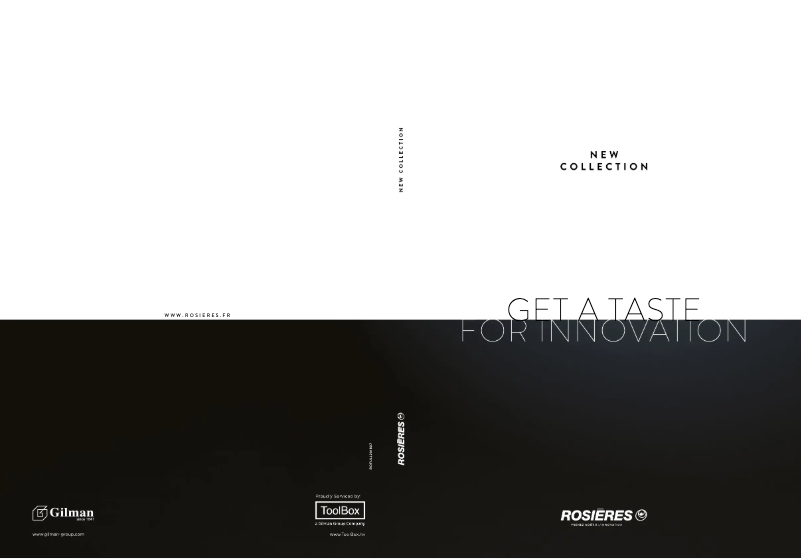 Page 1 de la notice Manuel utilisateur Rosieres RVG2TG