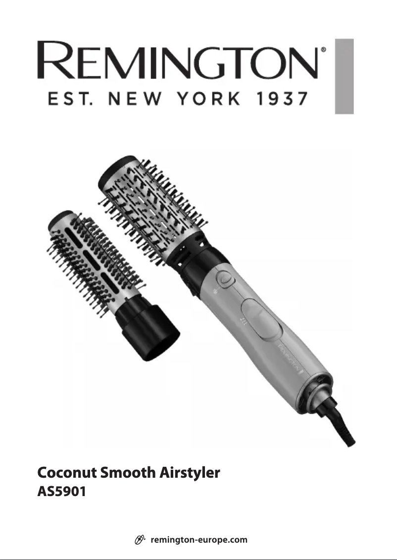 Image de la première page du manuel de l'appareil Coconut Smooth Air AS5901