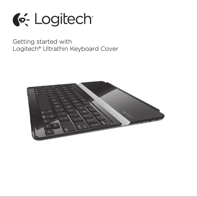 Image de la première page du manuel de l'appareil Keyboard Case Ultrathin