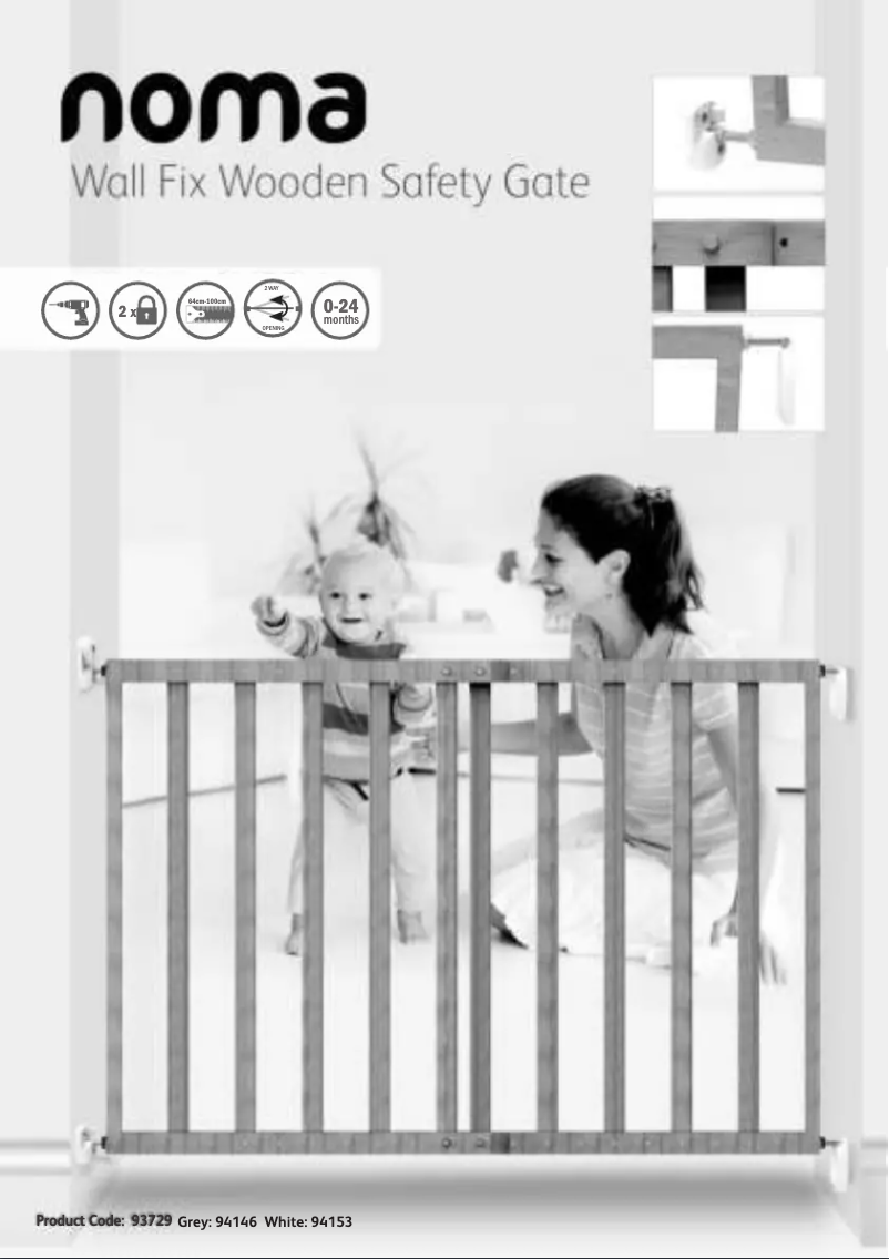 Page 1 de la notice Manuel utilisateur Noma Wall Fix