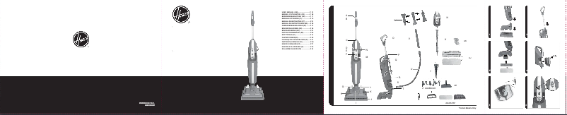 Página 1 del manual Manual de usuario Hoover H-PURE 700 STEAM HPS700 011