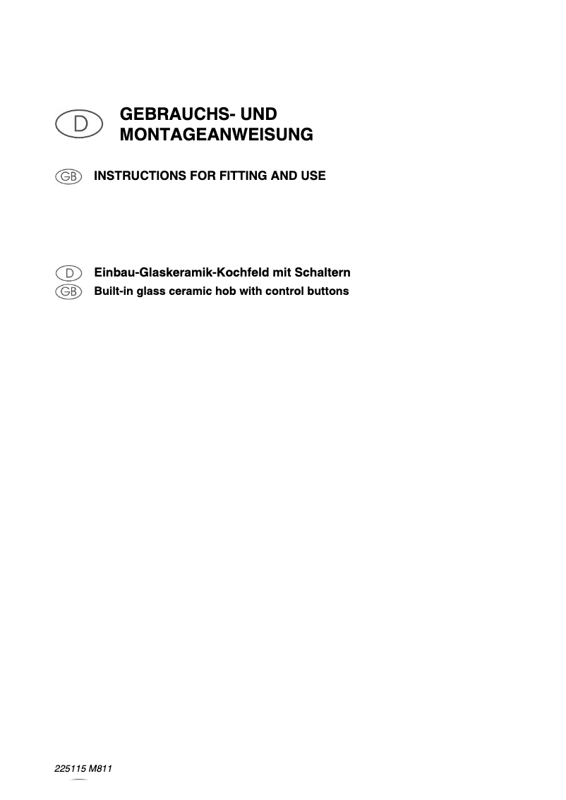 Página 1 del manual Manual de usuario Küppersbusch EMS300