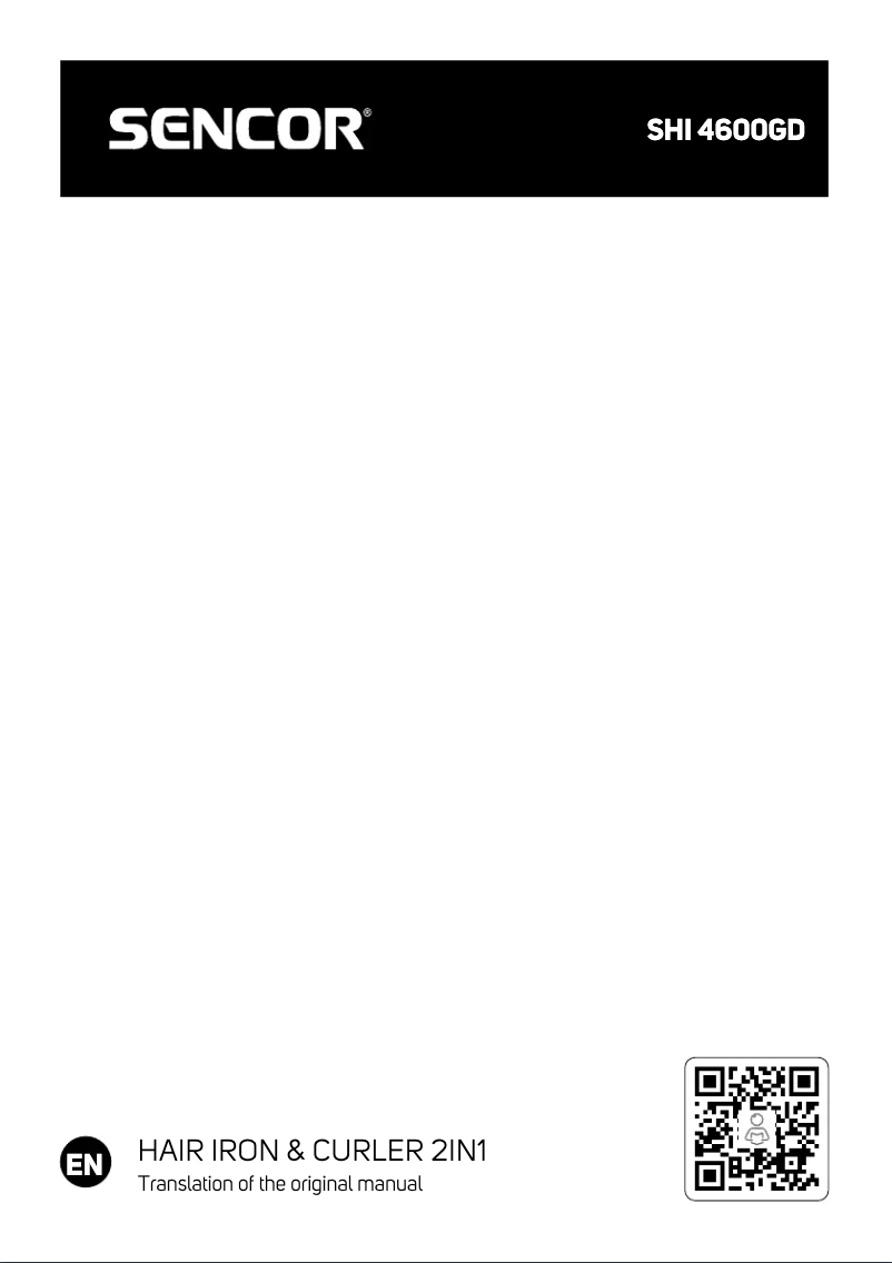 Image de la première page du manuel de l'appareil SHI 4600GD