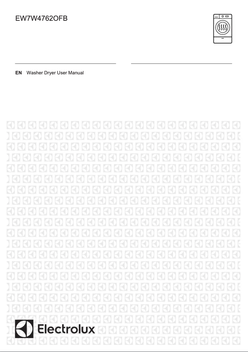 Page n°1 - Manuel utilisateur Electrolux EW7W4762OFB