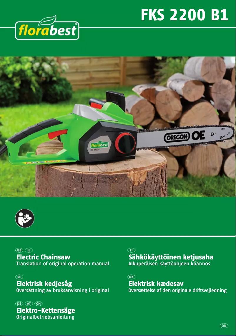 Page 1 de la notice Manuel utilisateur Florabest FKS 2200 A1