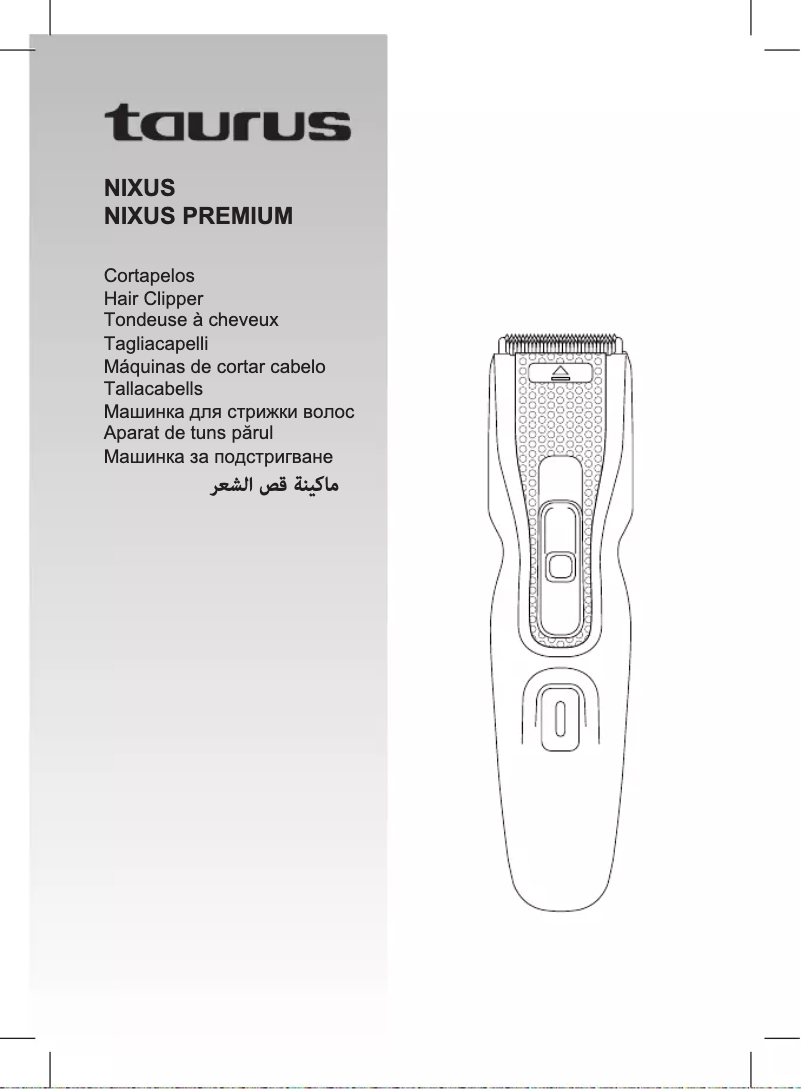 Image de la première page du manuel de l'appareil Nixus Premium