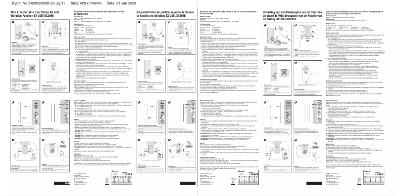 Página 1 del manual Manual de usuario Elro SX205I
