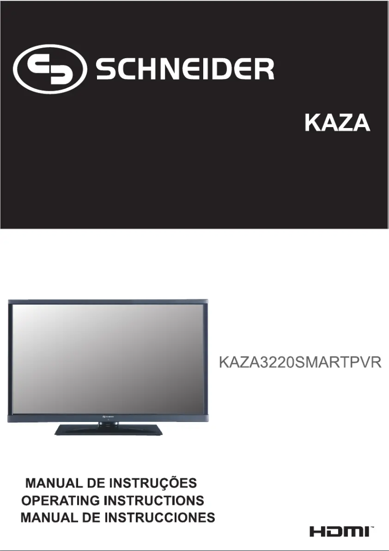 Image de la première page du manuel de l'appareil Kaza 3220 Smart PVR