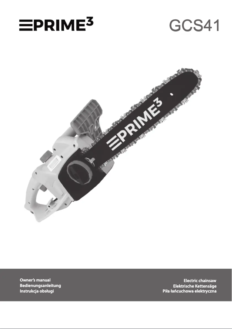 Image de la première page du manuel de l'appareil GCS41