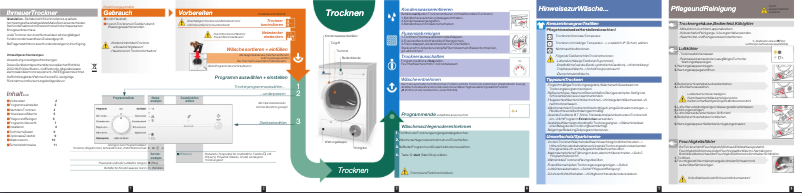 Page n°1 - Manuel utilisateur Siemens WT46E1M1