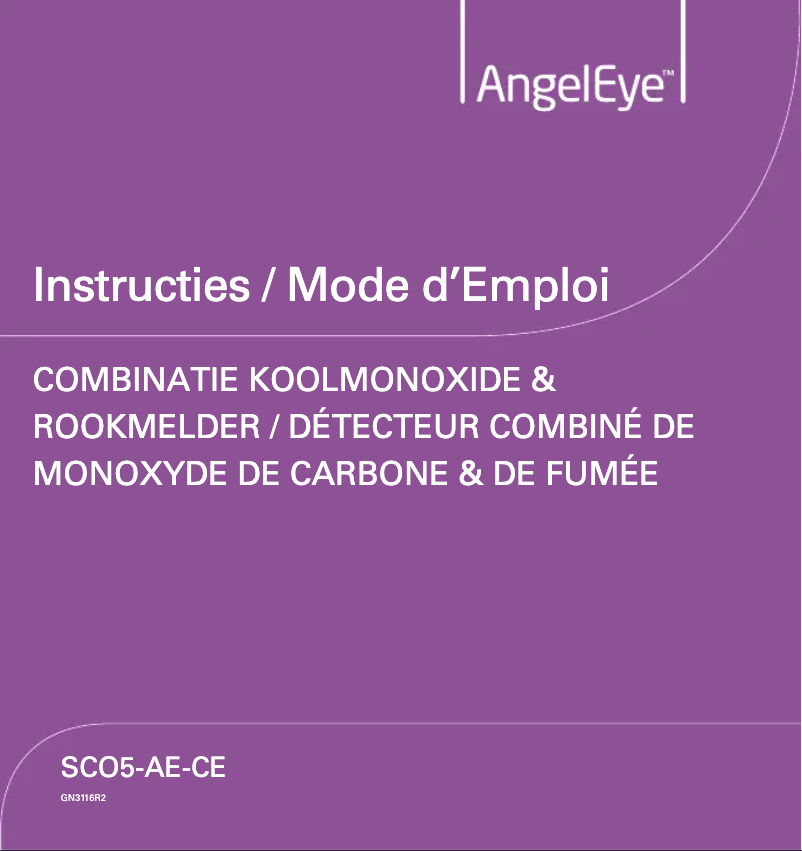 Page 1 de la notice Manuel utilisateur AngelEye SC05-AE-CE