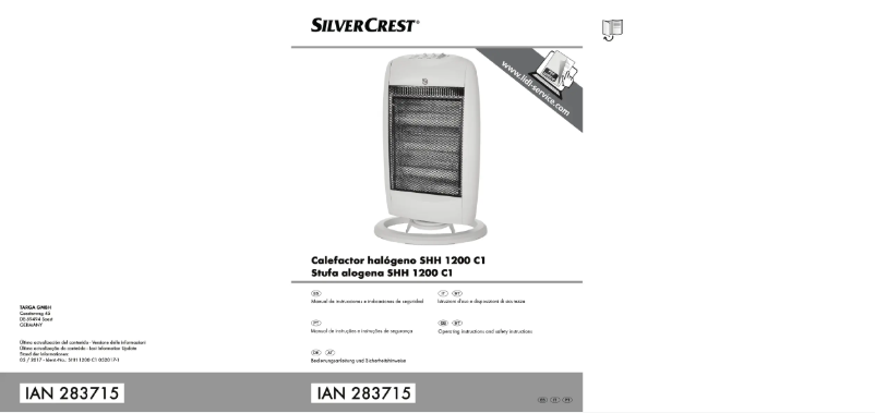 Image de la première page du manuel de l'appareil SHH 1200 C1