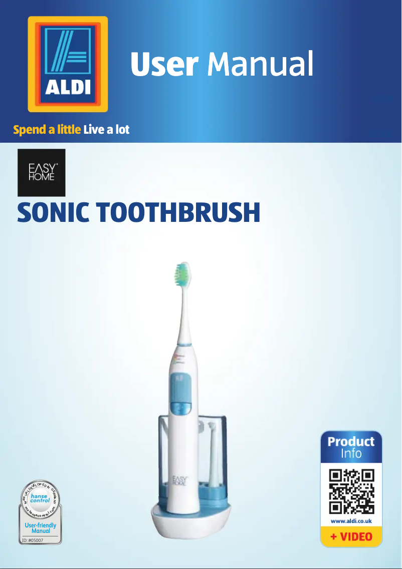 Page n°1 - Manuel utilisateur Easy Home GT-TBs-01uk