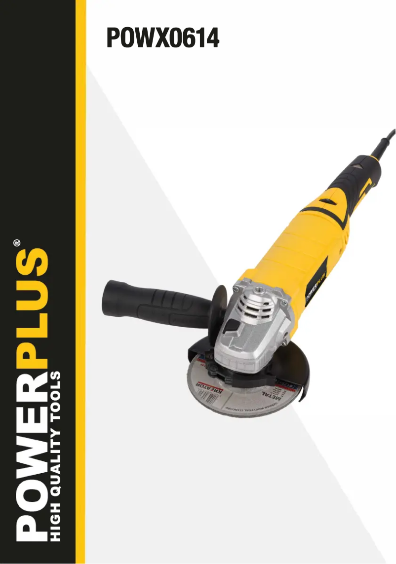 Page n°1 - Manuel utilisateur PowerPlus POWX0614