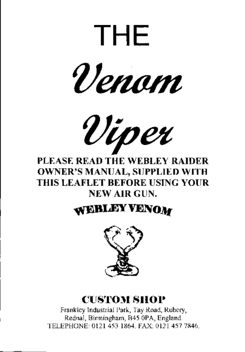 Imagen de la primera página del manual del dispositivo Viper