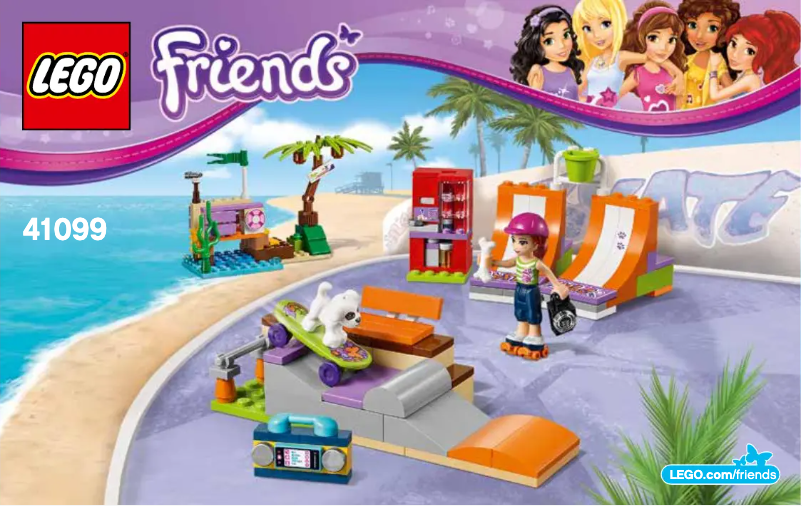 Page n°1 - Manuel utilisateur Lego Friends 41099
