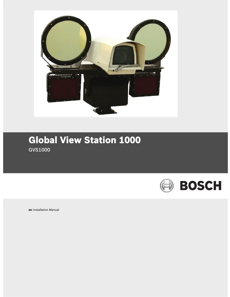Page 1 de la notice Manuel utilisateur Bosch GVS1000