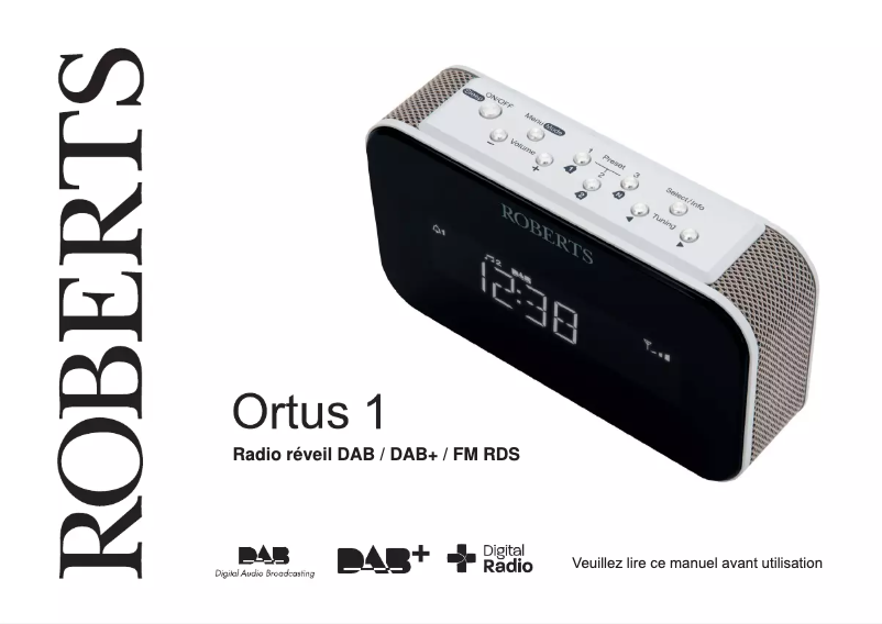 Image de la première page du manuel de l'appareil Ortus 1