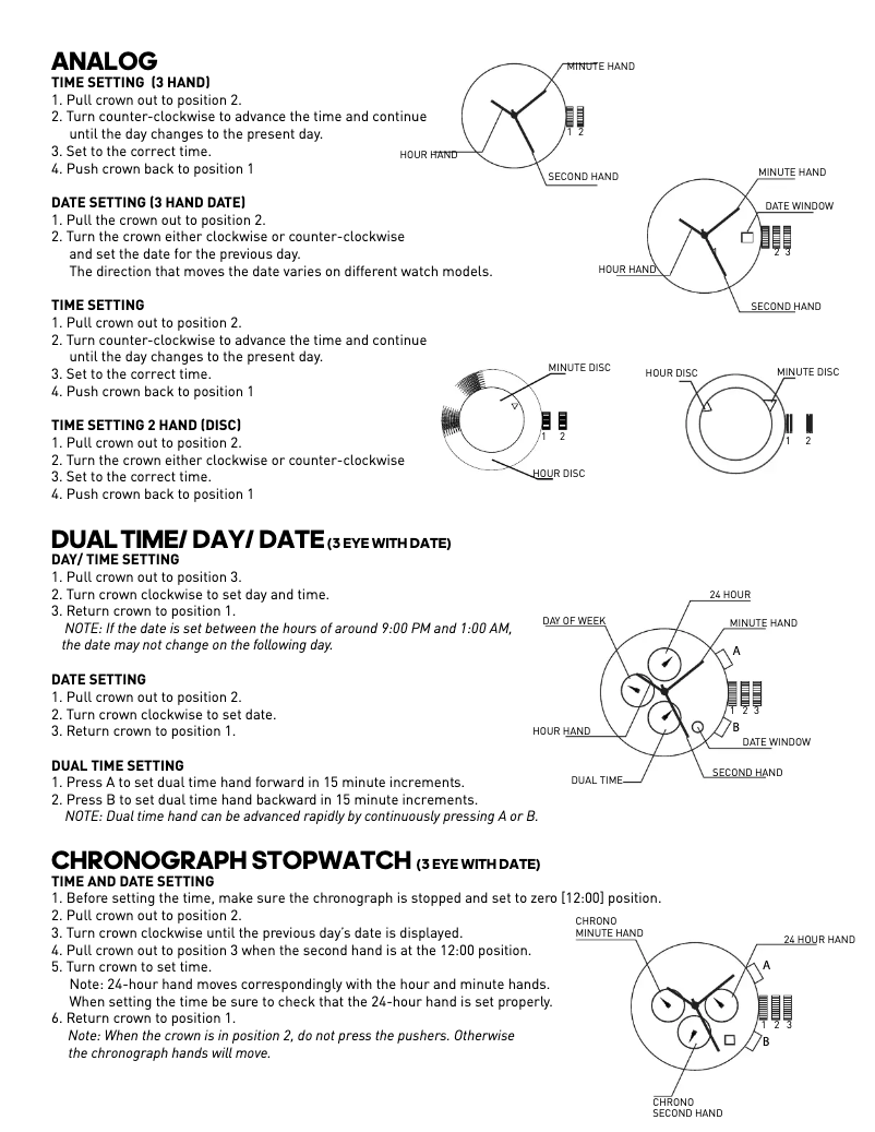 Page 1 of the manual User Manual Adidas ADH2025