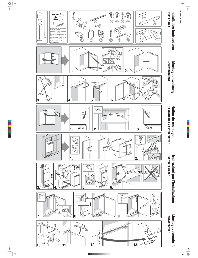 Page n°1 - Guide d'installation Neff G5624X8