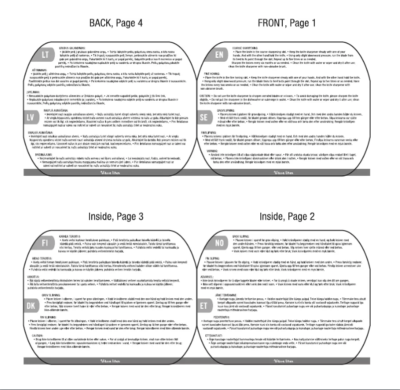 Page 1 de la notice Manuel utilisateur Nordic Home Culture KRD-1000