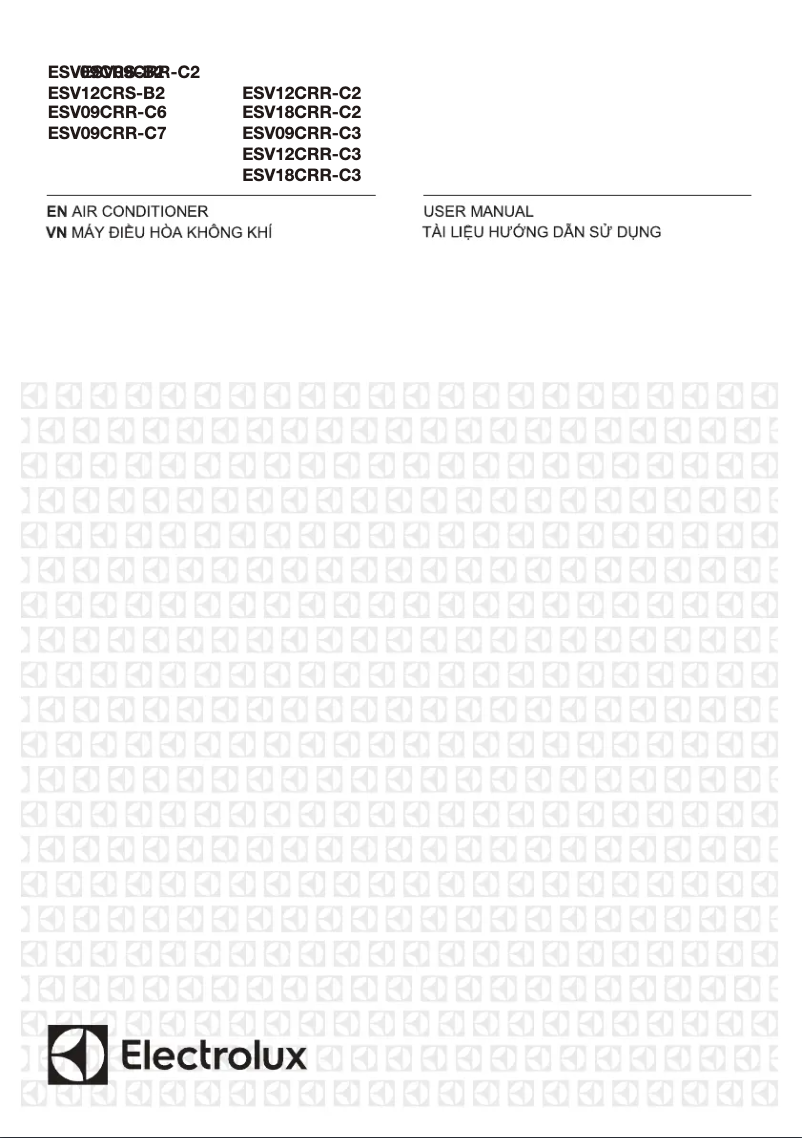 Page 1 de la notice Manuel utilisateur Electrolux ESV12CRR-C2