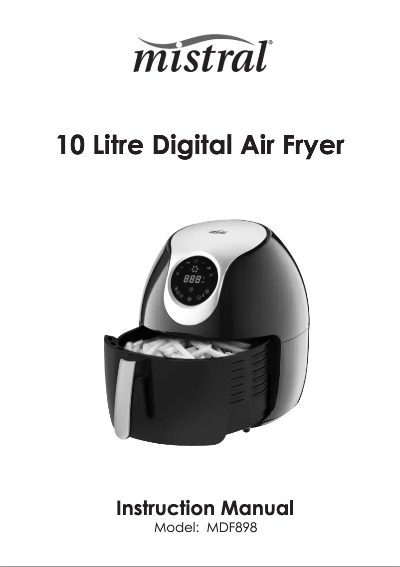 Página 1 del manual Manual de usuario Mistral MDF898