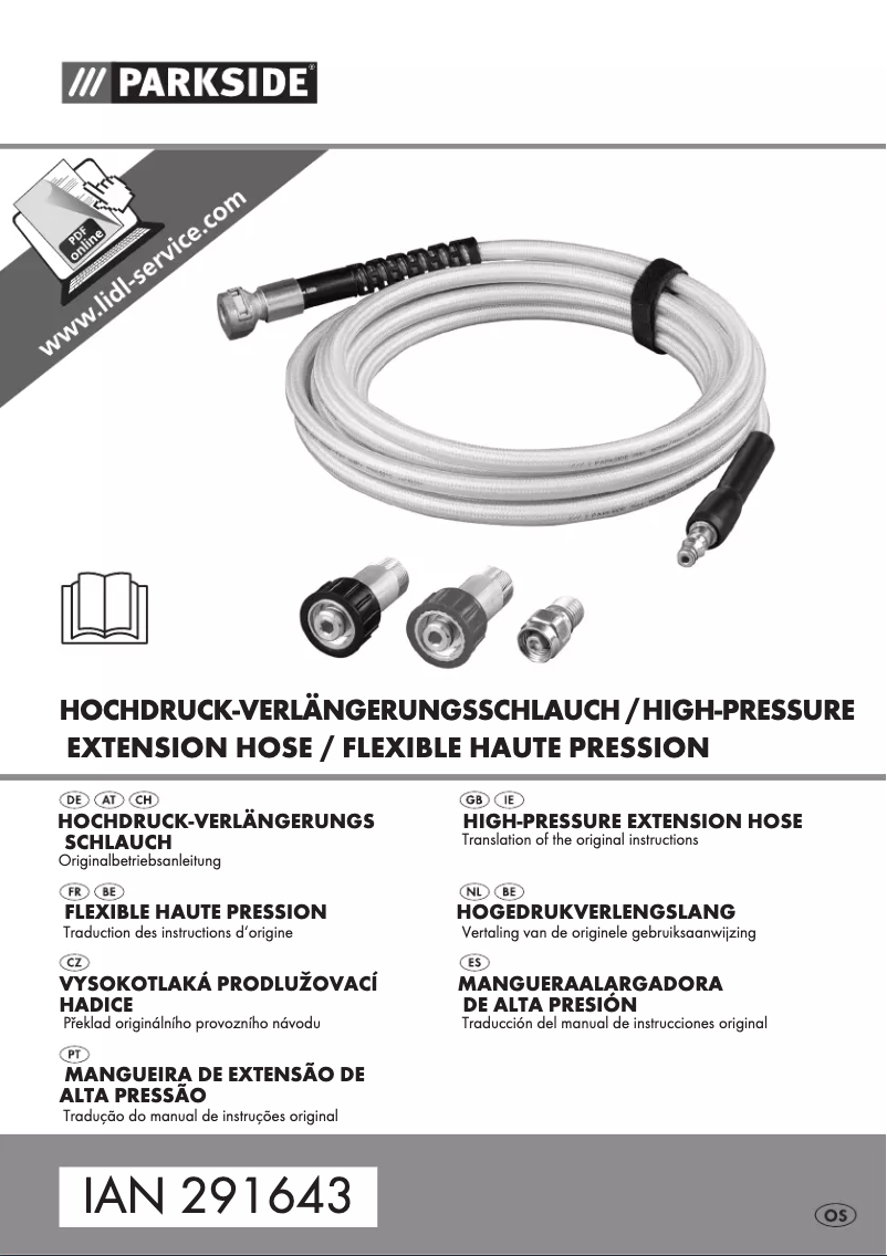 Página 1 del manual Manual de usuario Parkside PHD 150 A1