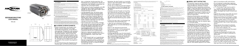 Page n°1 - Manuel utilisateur Ansmann PB4100