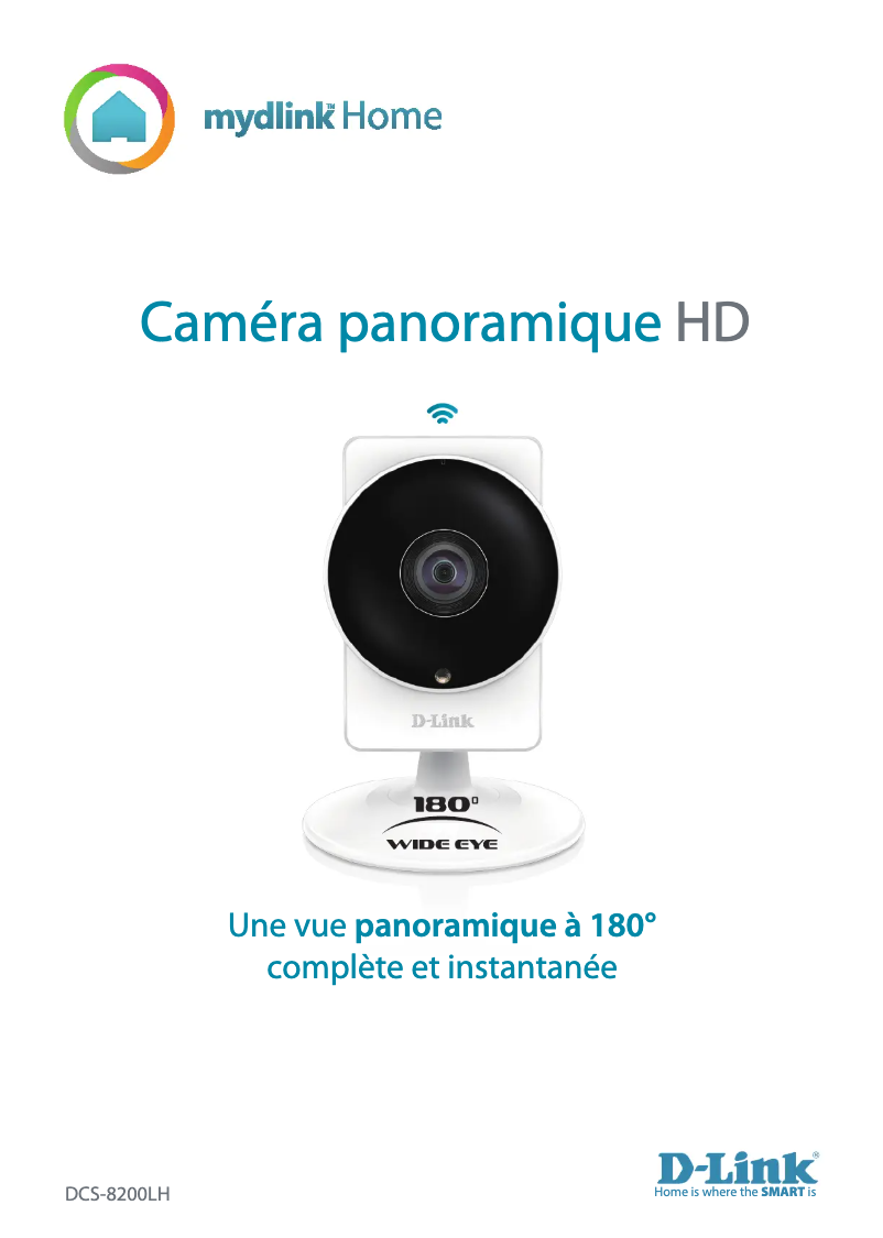 Image de la première page du manuel de l'appareil DCS-8200LH