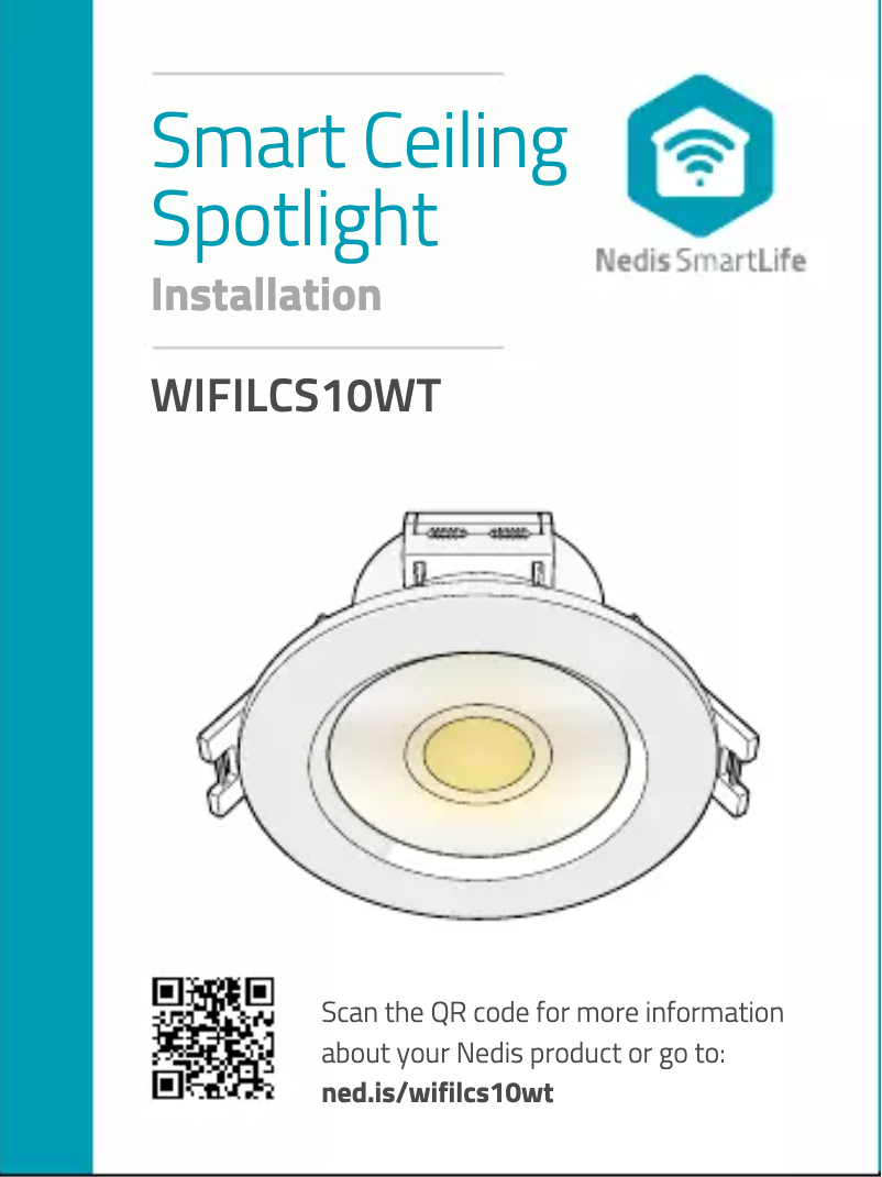 Page n°1 - Manuel utilisateur Nedis WIFILCS10WT