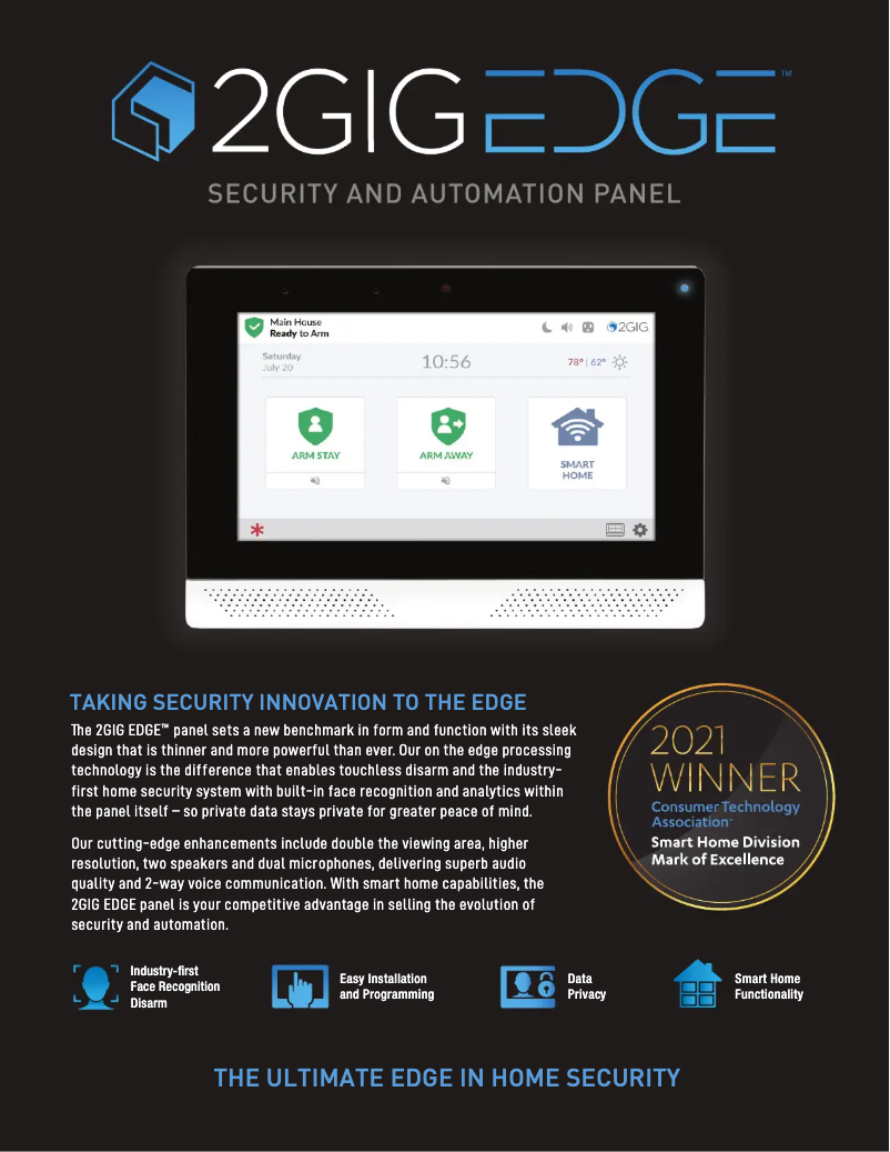 Image de la première page du manuel de l'appareil EDGE