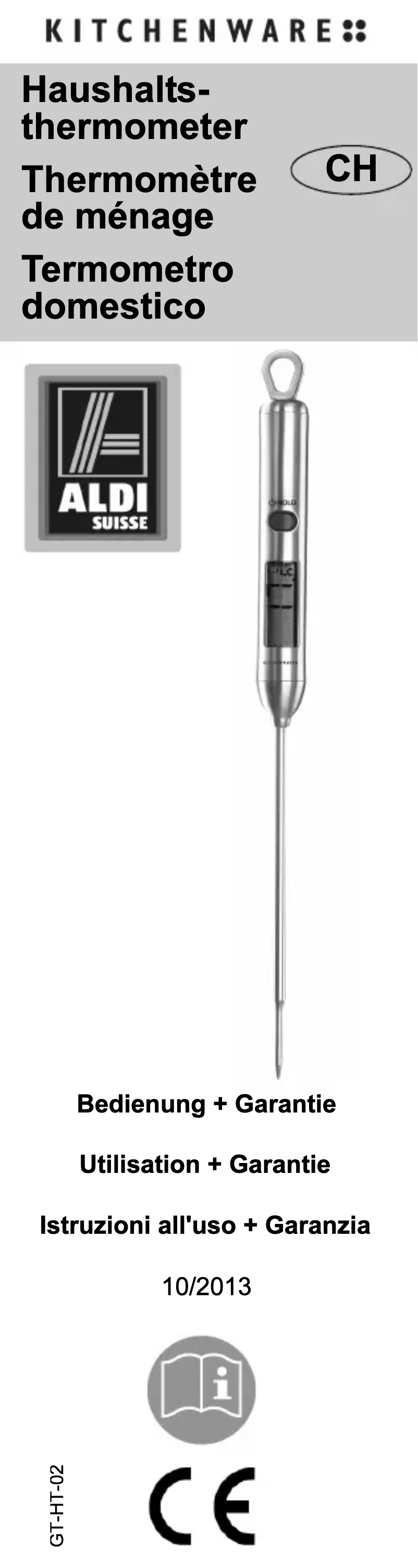 Image de la première page du manuel de l'appareil GT-HT-02