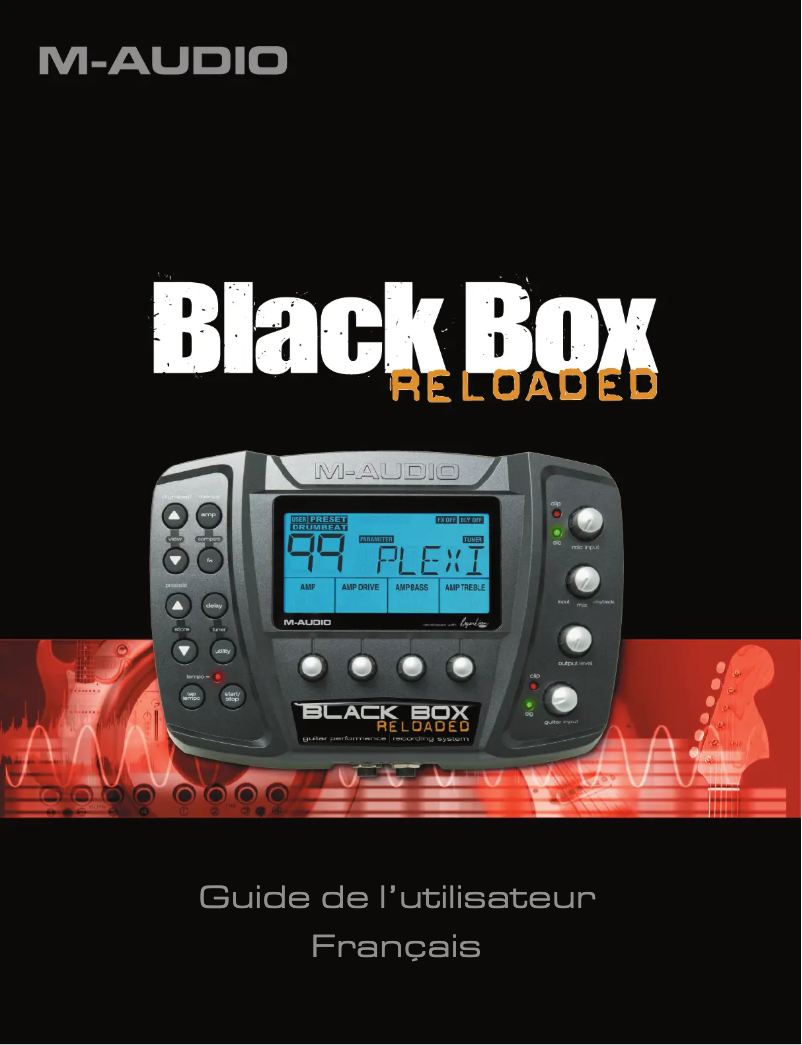 Page n°1 - Manuel utilisateur M-Audio Black Box