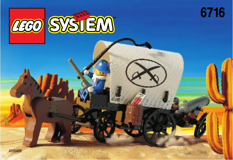 Page n°1 - Manuel utilisateur Lego FORT LEGOREDO MUNITION TRANS.