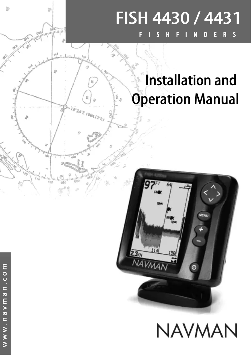 Page n°1 - Manuel utilisateur Navman Fish 4430