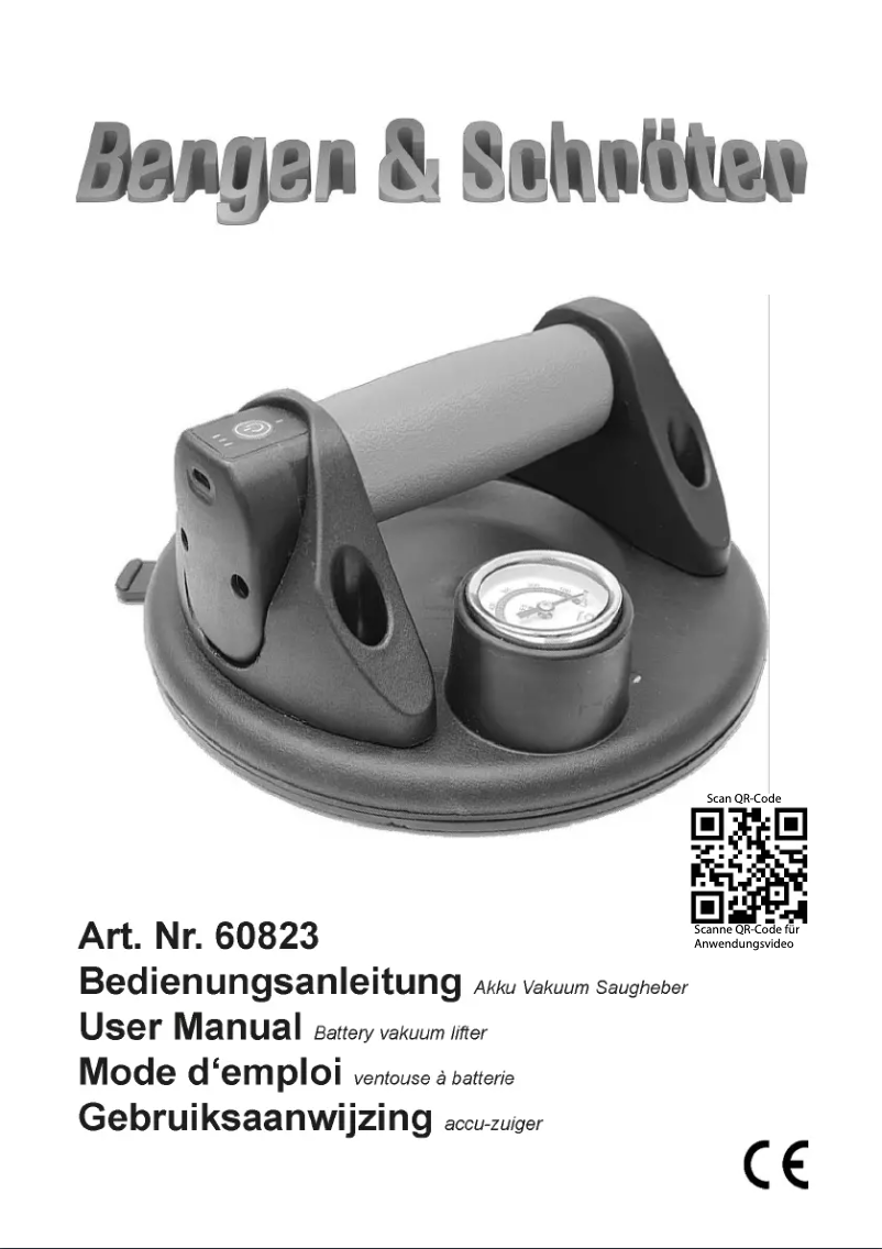 Image de la première page du manuel de l'appareil 60823