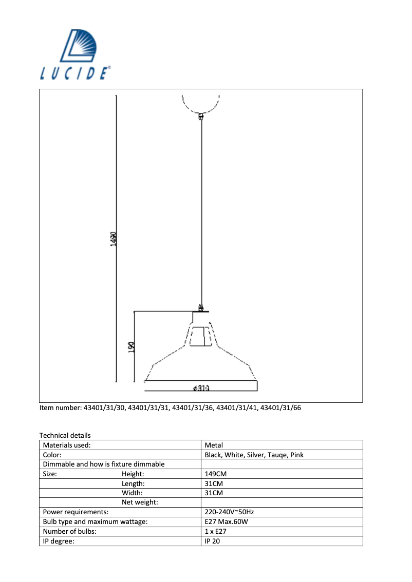Image de la première page du manuel de l'appareil Brassy-Bis