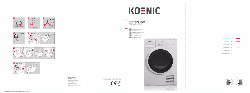 Página 1 del manual Manual de usuario Koenic KTD 83012 A2