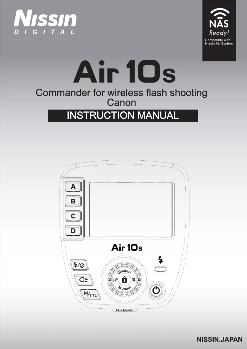 Image de la première page du manuel de l'appareil Air 10s